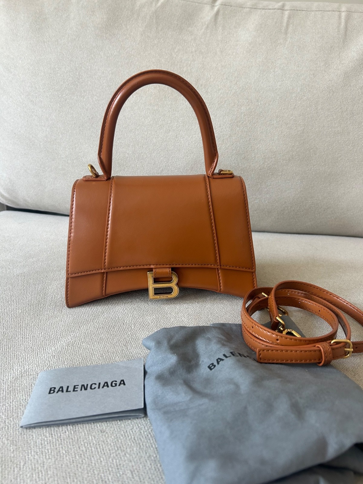 balenciaga hourglass bag small