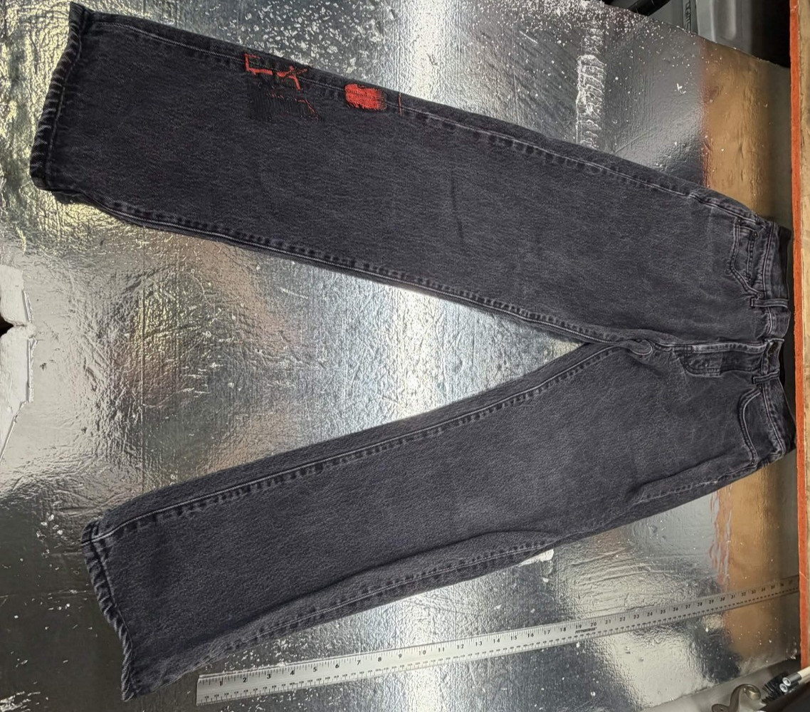 Supreme X Thrasher Regular Jean Washed Black Size 30 pretty worn see pics