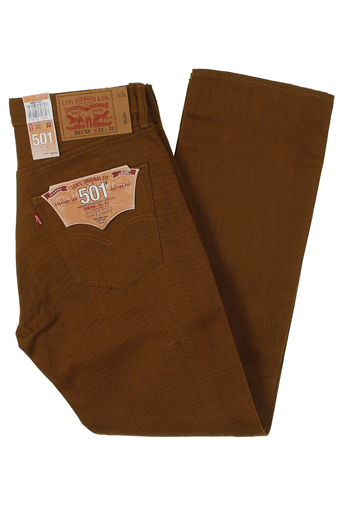 Levi’s Men’s 501 Original Shrink Fit to Button Fly Denim Jeans