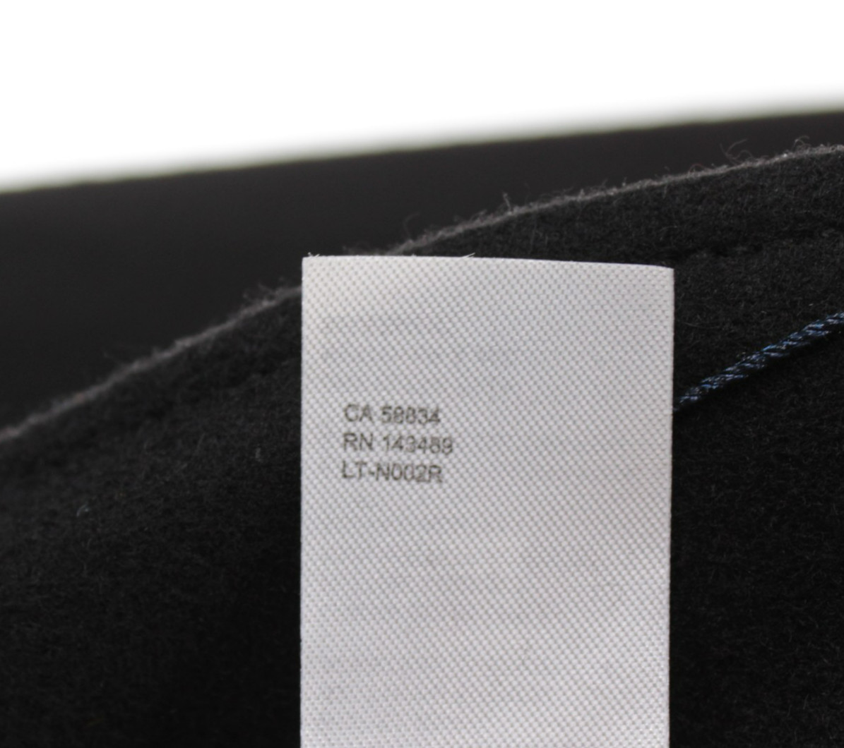 Cardinal of Canada NWT Wool Blend Top Coat Size 42R US In Solid Black