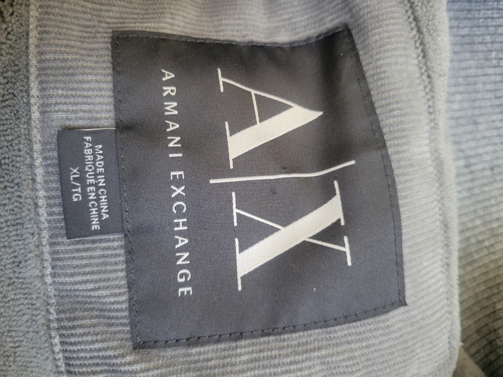 Armani Exchange Men’s Fleece Bomber Jacket