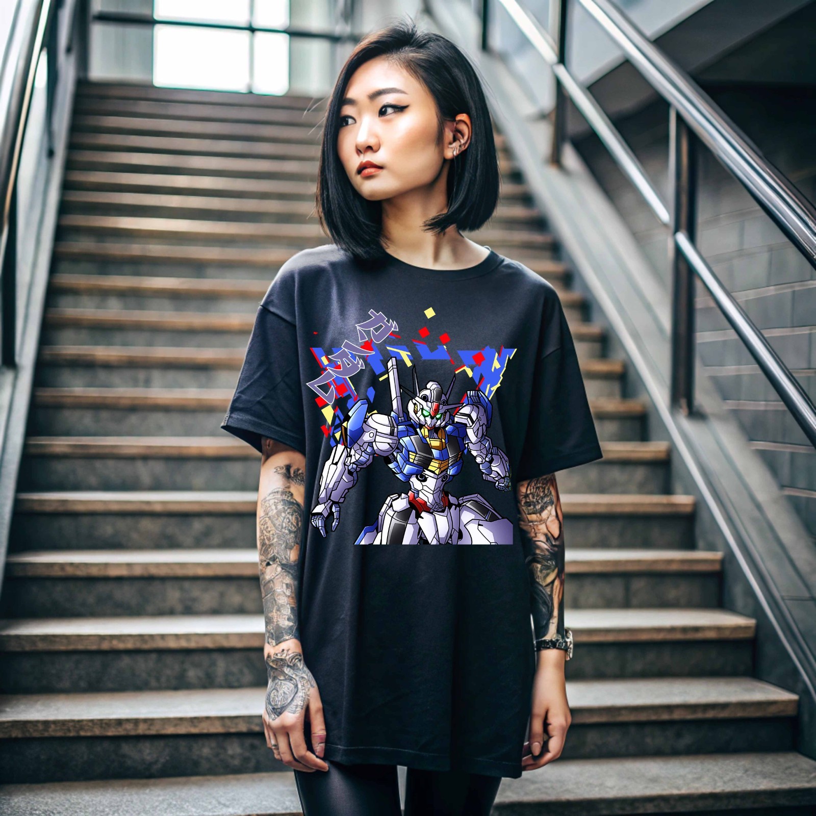 T-shirt MAZINGER Z RARE logo brodé manga anime transzor super robot 084