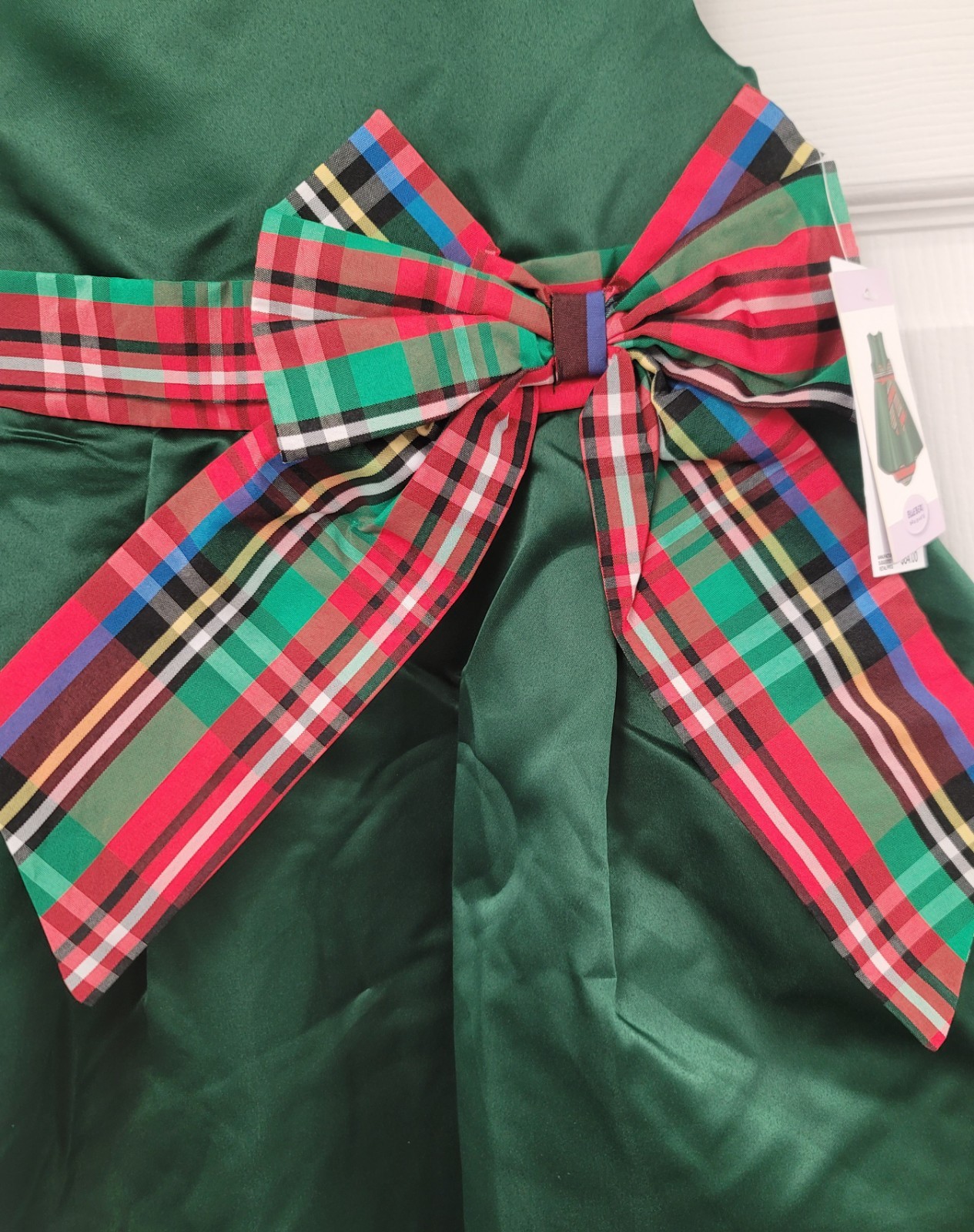 Blueberi Boulevard Girls Sleeveless Hi-Low Christmas Holiday Dress – 4T & 5