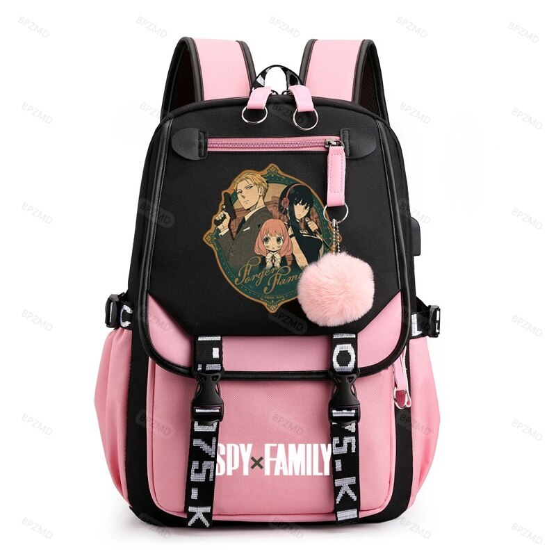 Spy/X/Family Backpack Rucksack Canvas Backpack Laptop Travel Bag unisex new