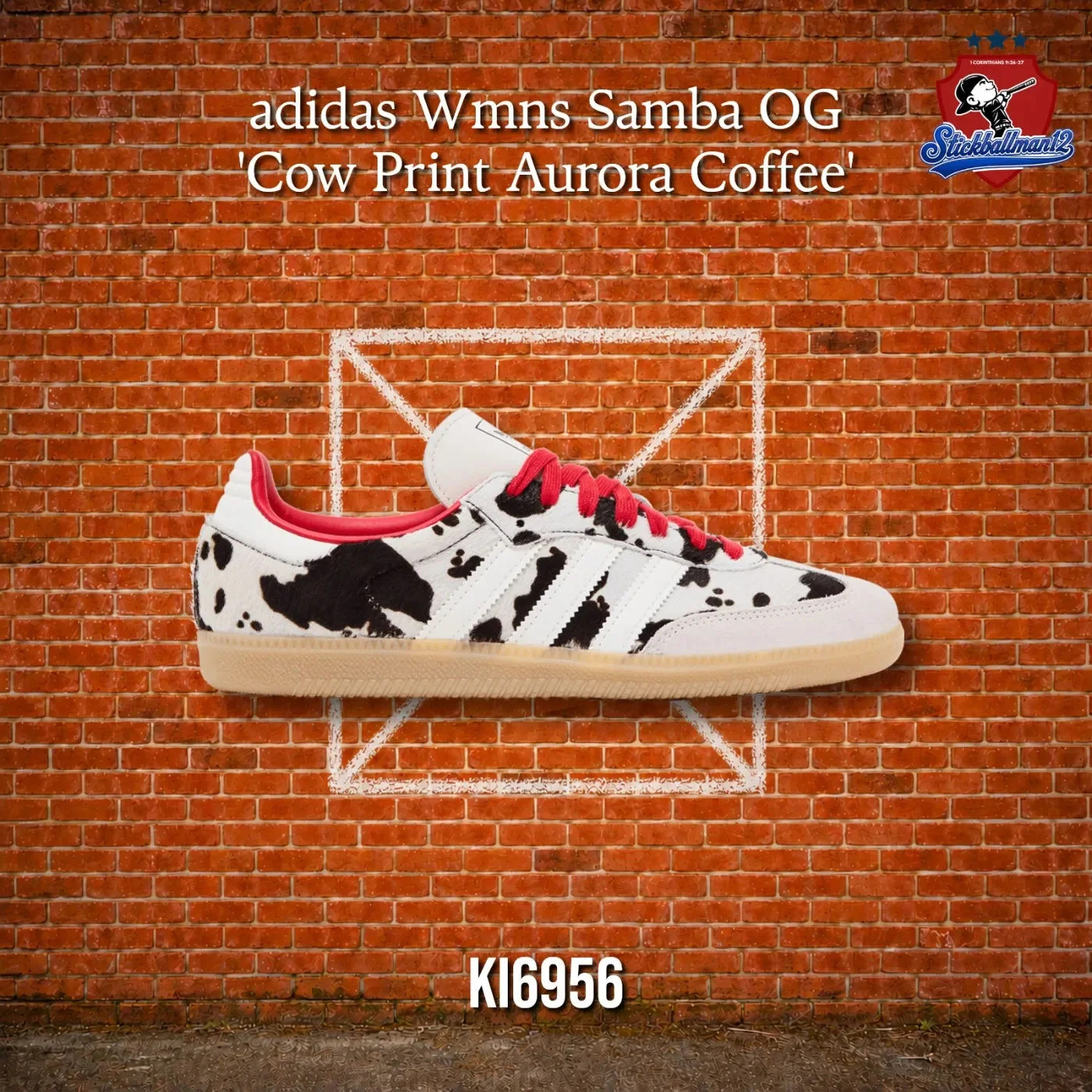 adidas Samba OG Cow Print Aurora Coffee Women’s (KI6956)