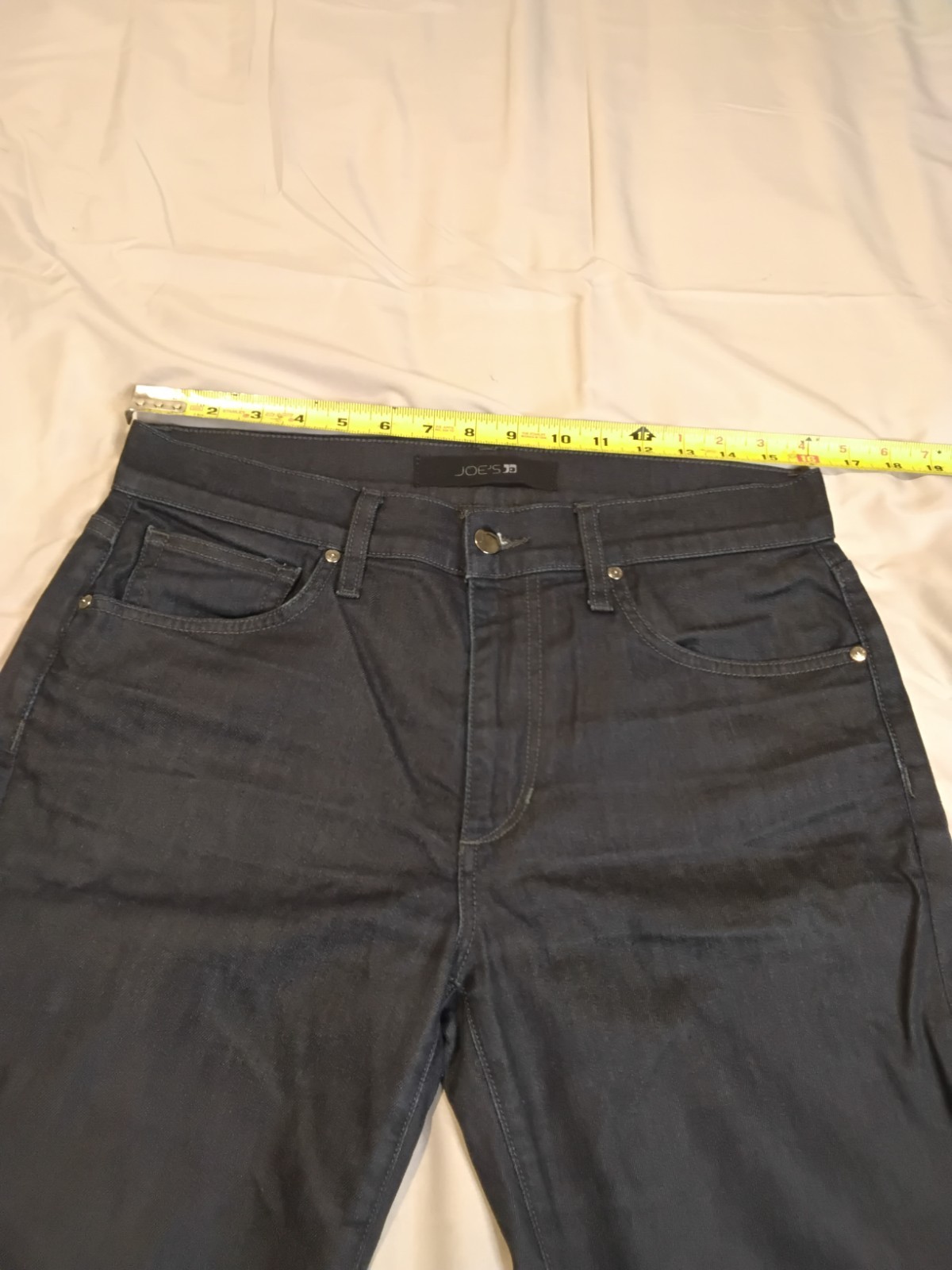 Joe’s The Brixton Straight And Narrow Mens Jeans Sz 31 Black Denim.