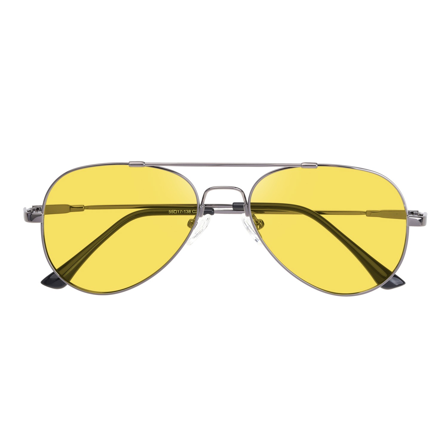 Pilot Polarized Yellow Night Vision Reading Glasses Anti-Glare Protection Reader