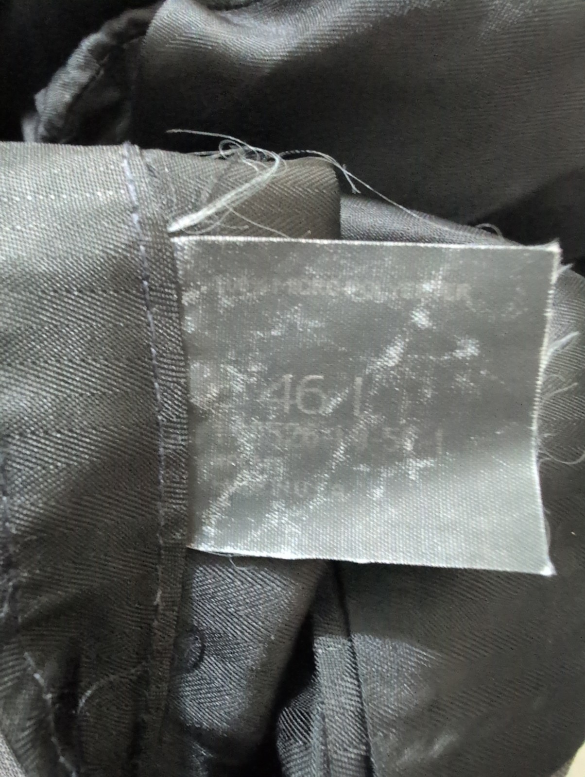 Haggar Mens 46L Suit 36×34 2 Piece Gray 3XL 50″ Blazer Sport Coat Jacket USA