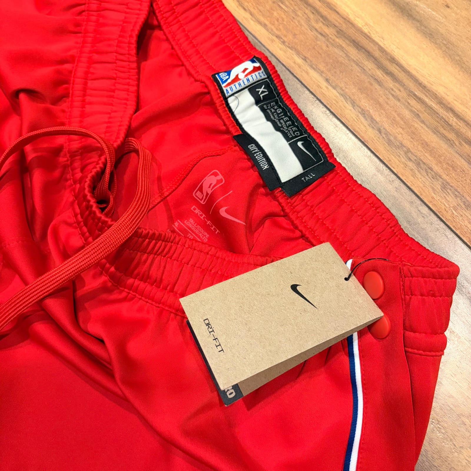 NEW RARE Nike NBA H-Town Houston Rockets Warm-Up Pants Men’s XL-TALL MSRP$100