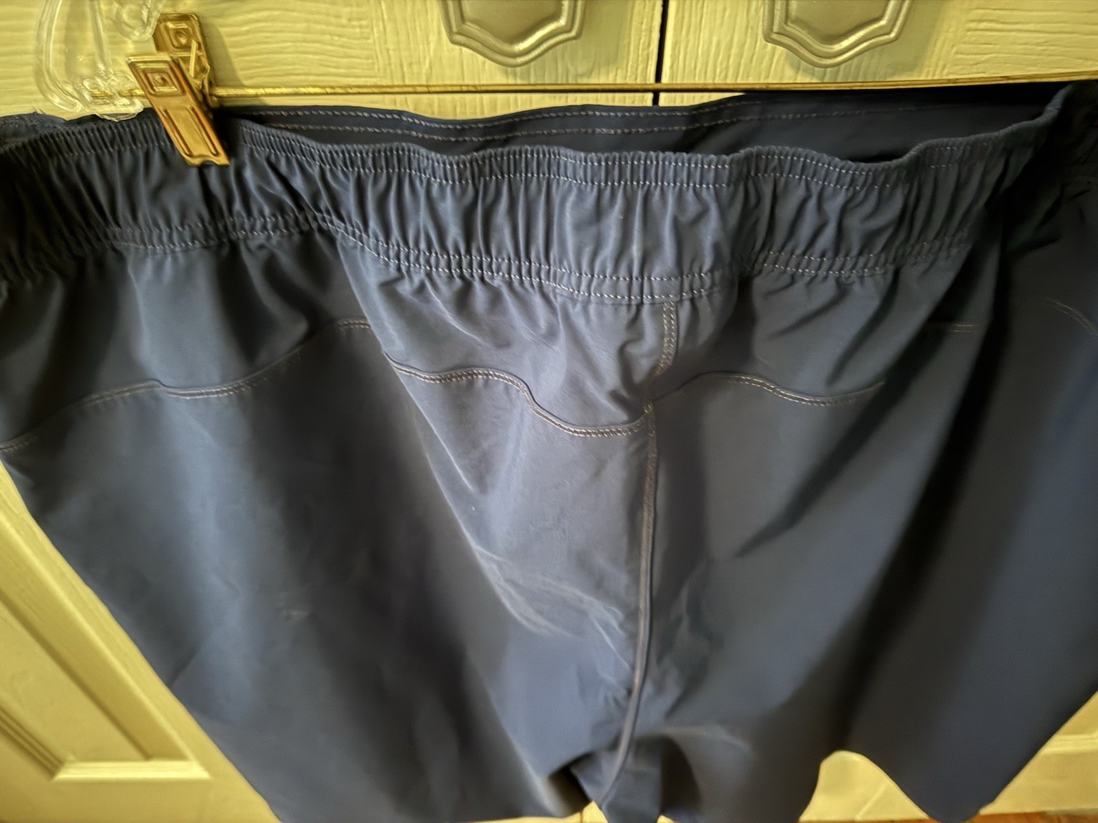 Women’s Lands End Sport Navy Swim Board Shorts 24 W Plus