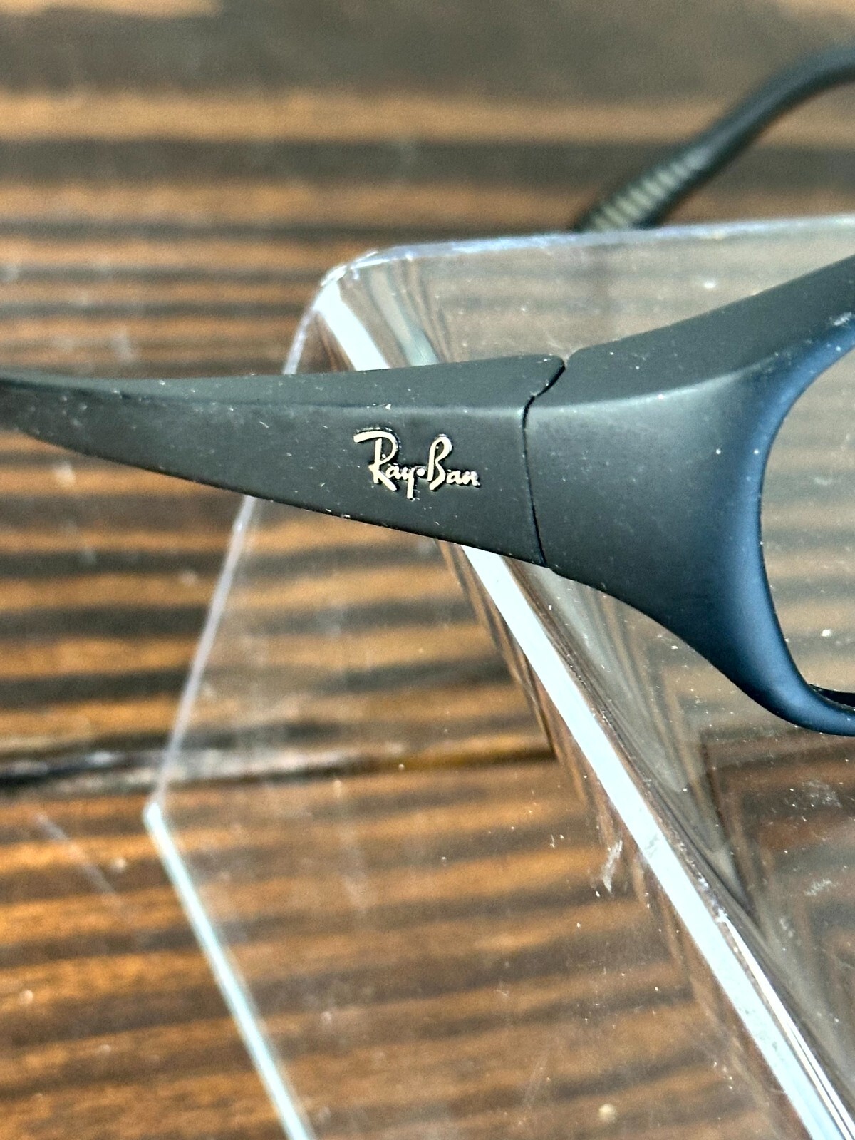 Ray-Ban RB2016 2578 Matte Rubber Black Sunglasses Frame Rectangular Full Rim