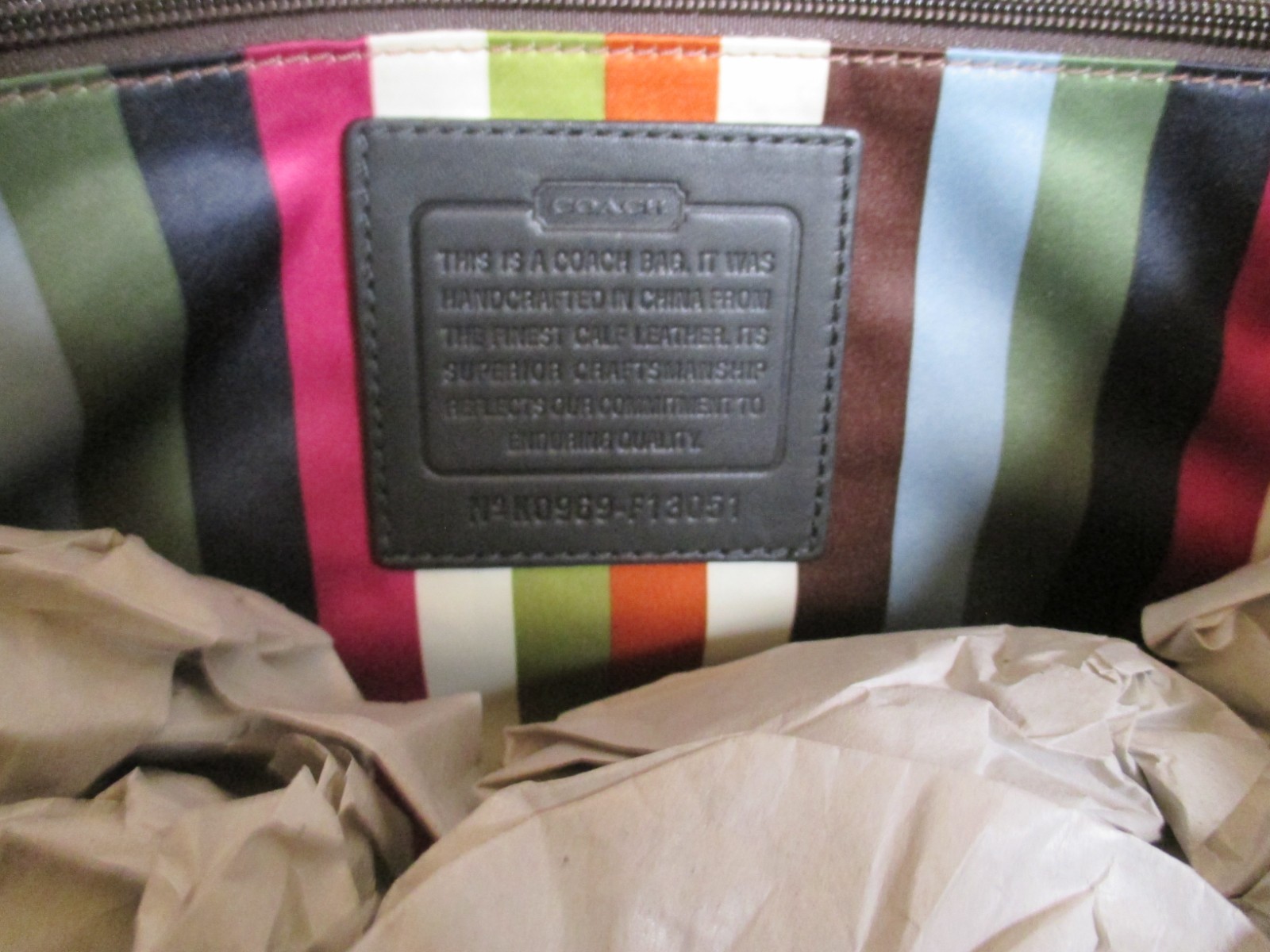 Coach Vintage Black Patent Peyton Handbag – New w/Tags Mint Vintage Condition