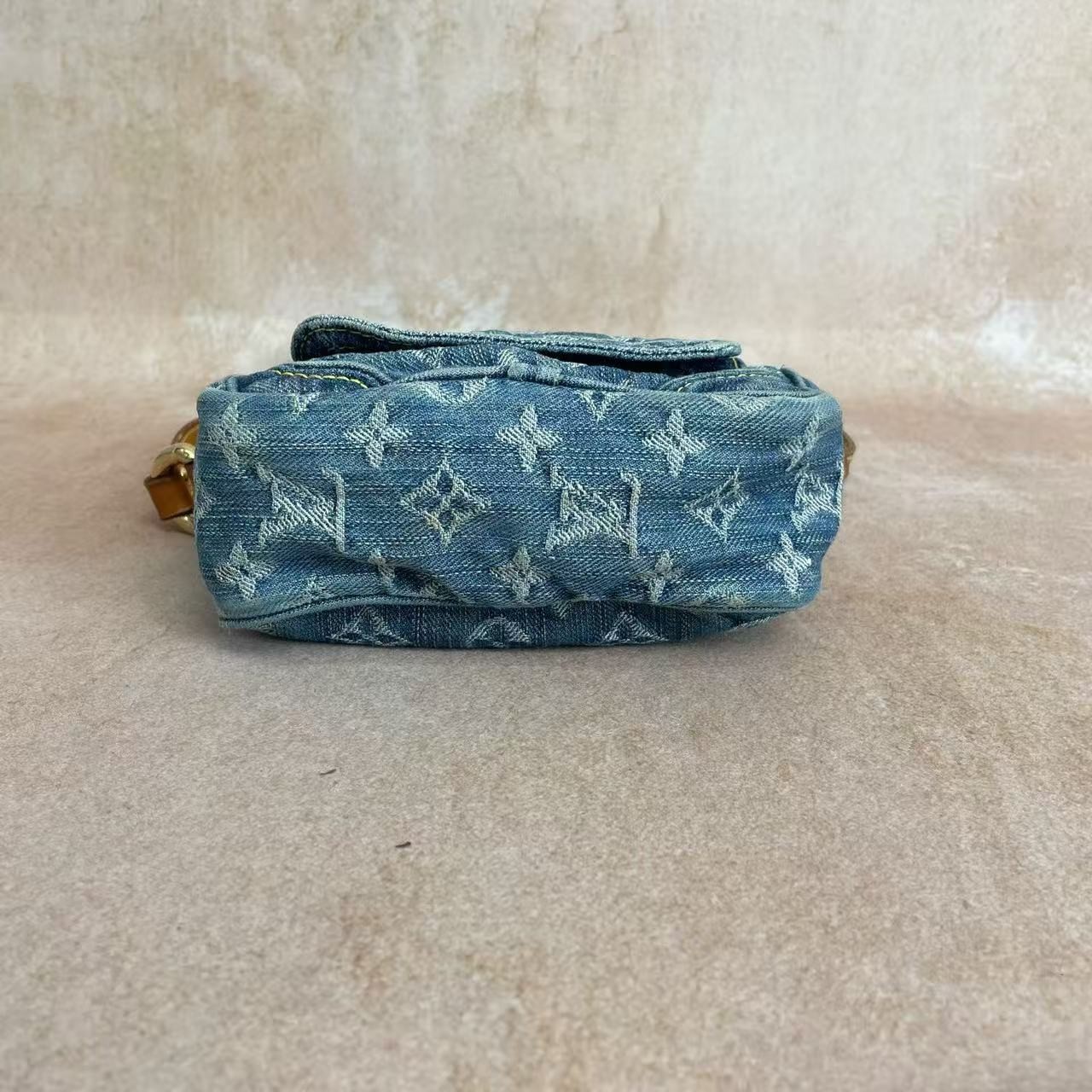 Louis Vuitton Mini Denim Camera Bag Monogram Blue Crossbody / Shoulder Bag