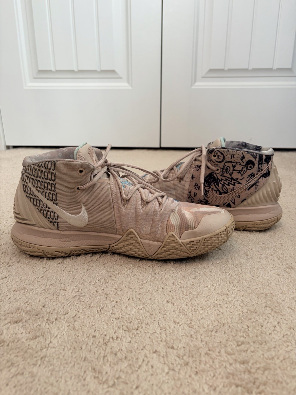 Nike Kybrid S2 Shoes Men’s Size 11 Beige Fossil Stone Basketball CQ9323-200