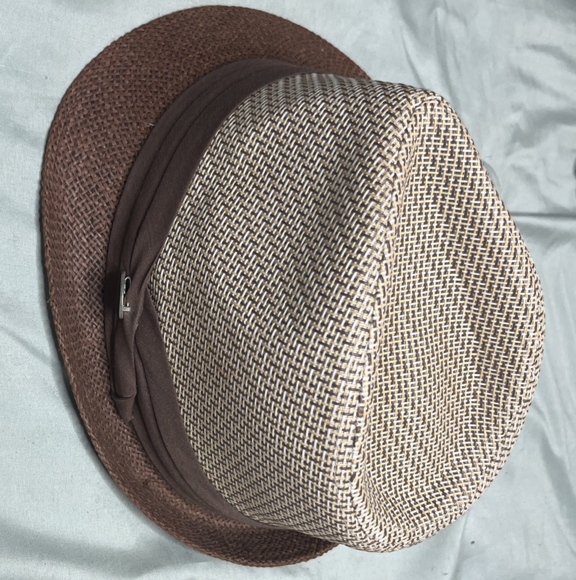 Straw/Poly Fedora by Bruno Capelo