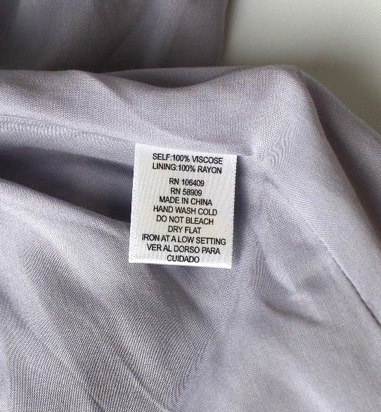 NWT Gianni Bini Gray Grey High Low Wrap Cold Shoulder Dress New CHOOSE SIZE