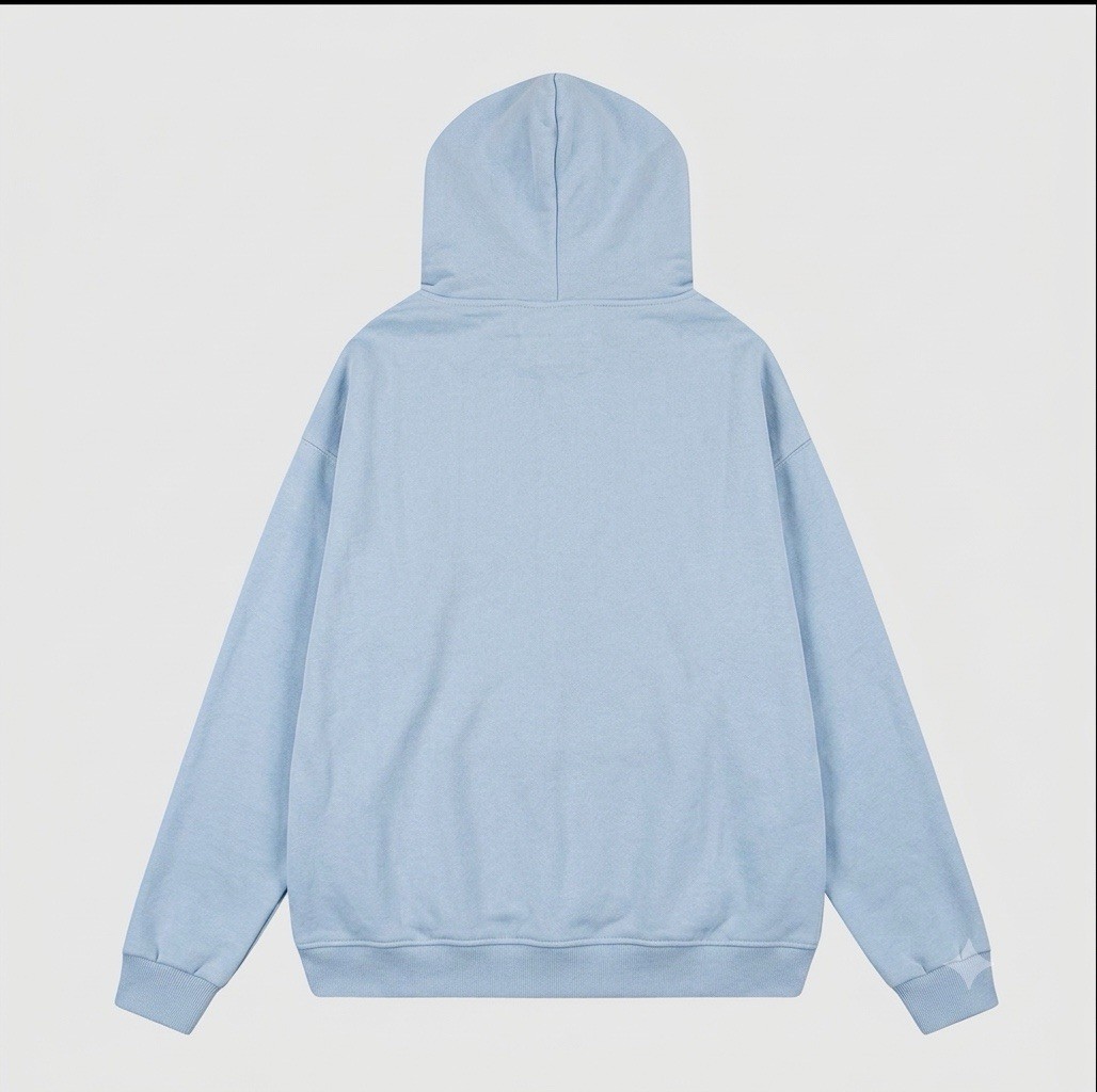 Sp5der OG Web V2 Hoodie Dusty Blue Pullover Graphic Print men’s size s,m,l