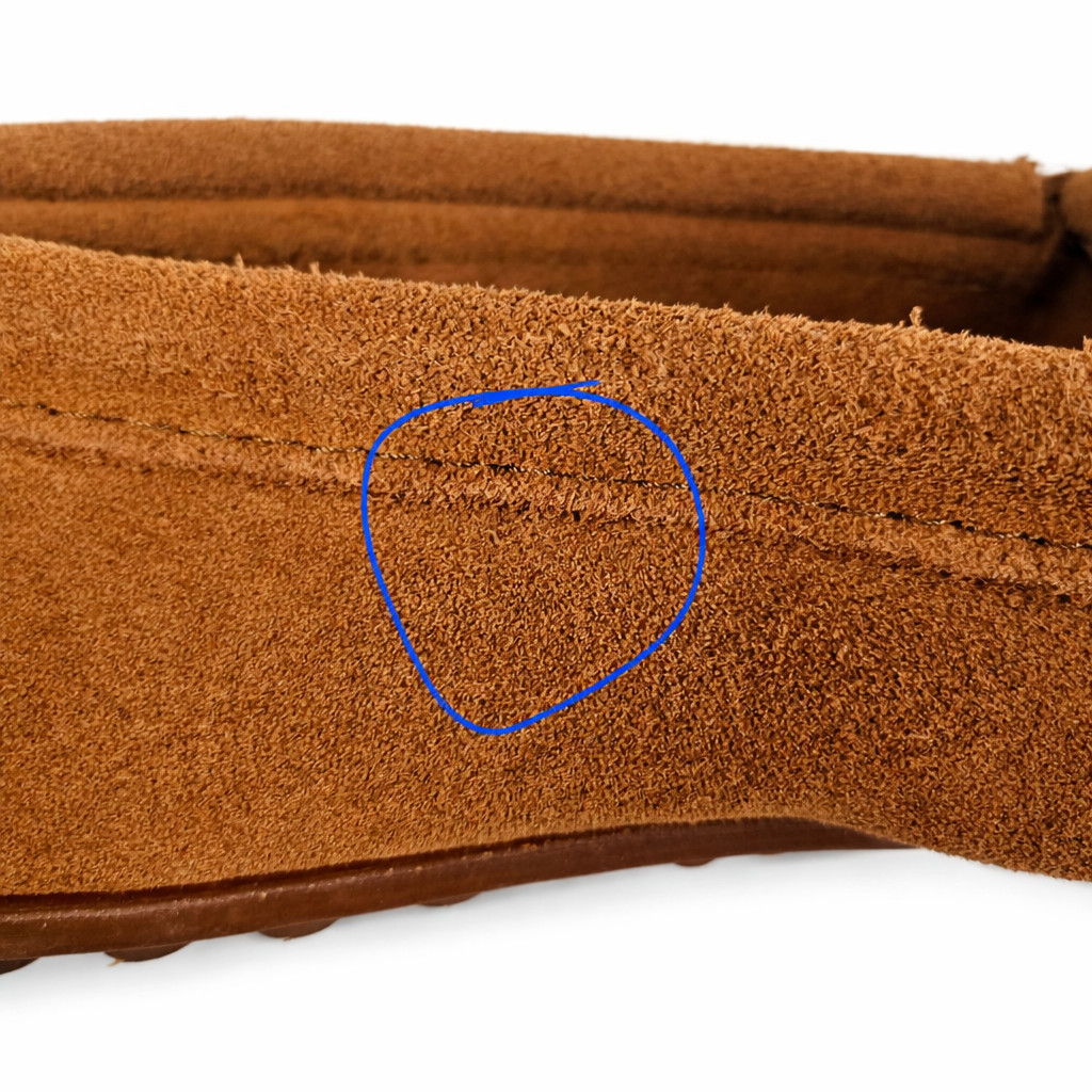 Minnetonka Moccasins Womens 8.5 Brown Suede Kilty Fringe Driving Loafer Shoes