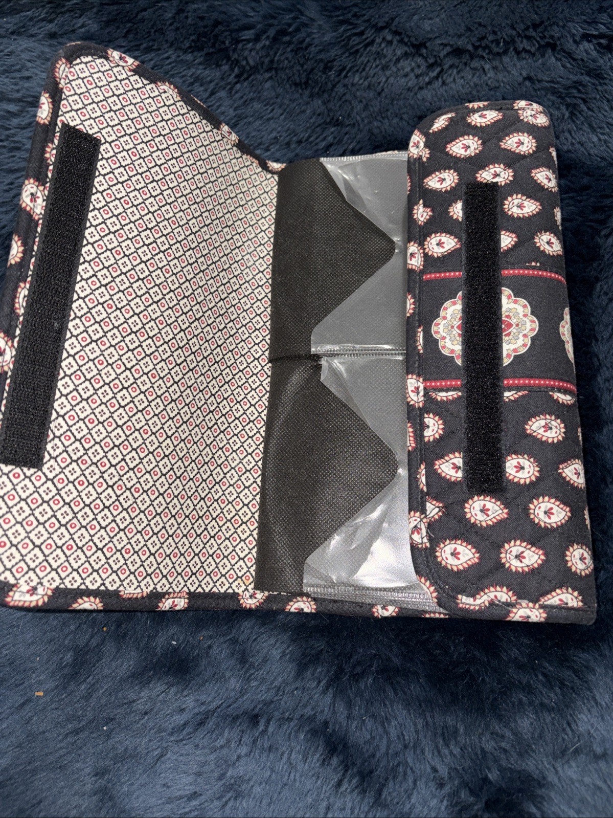 Vera Bradley Classic Black Cd/ DVD Holder