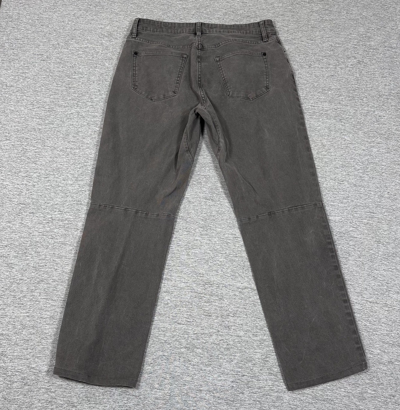 Proof Pants Mens 31×29 Gray Rover Canvas Straight Travel Workwear Huckberry