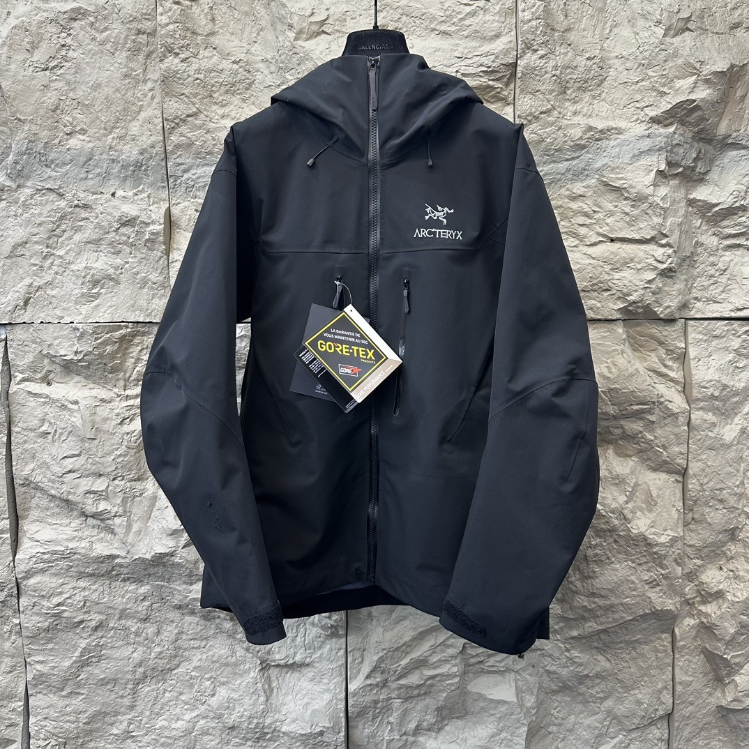 Arcteryx Alpha SV winter Jacket Men’s Black Size M new