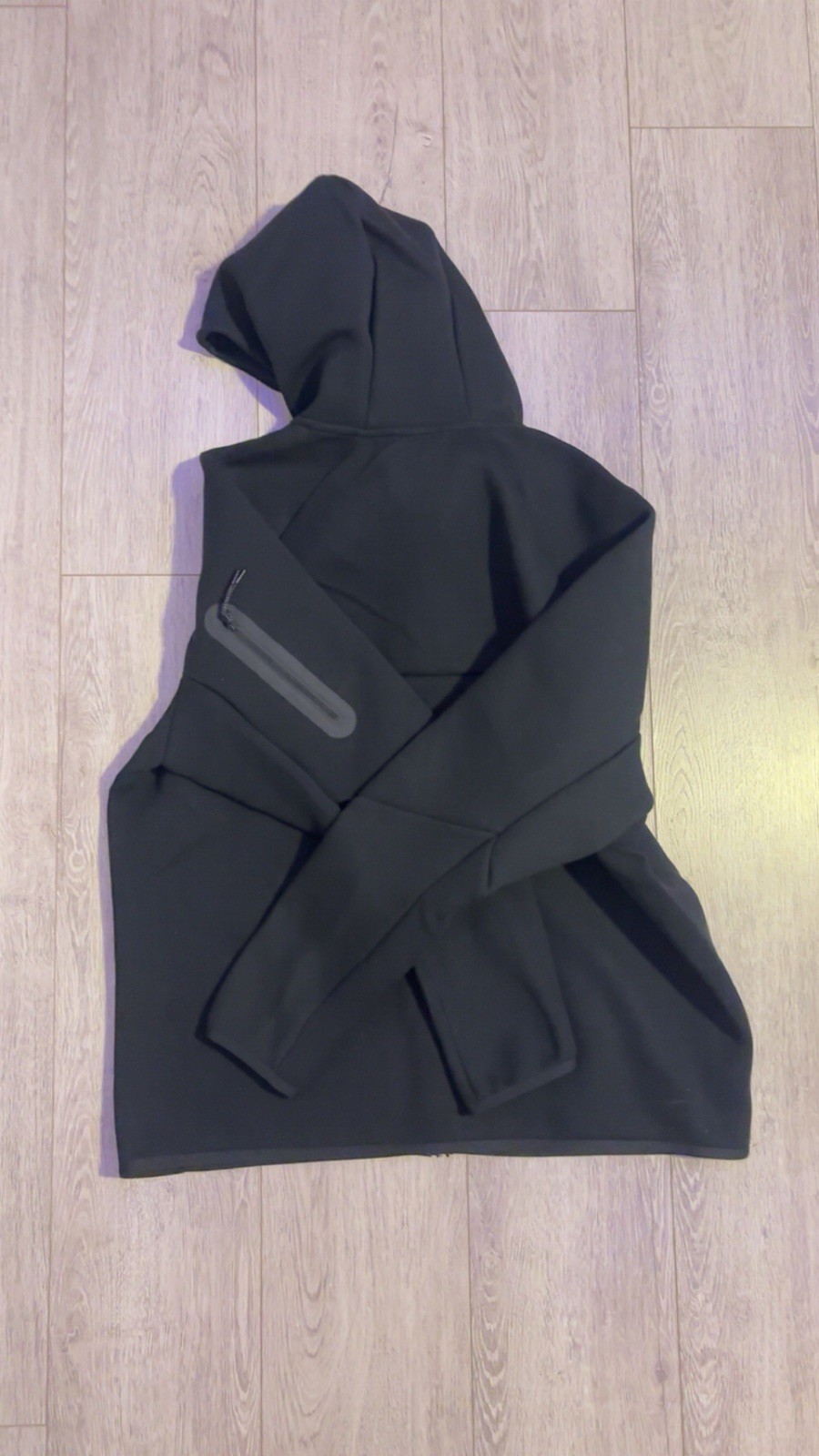 Nike Men’s Black Fleece Full Zip Hooded Hoodie XL HV0949-010