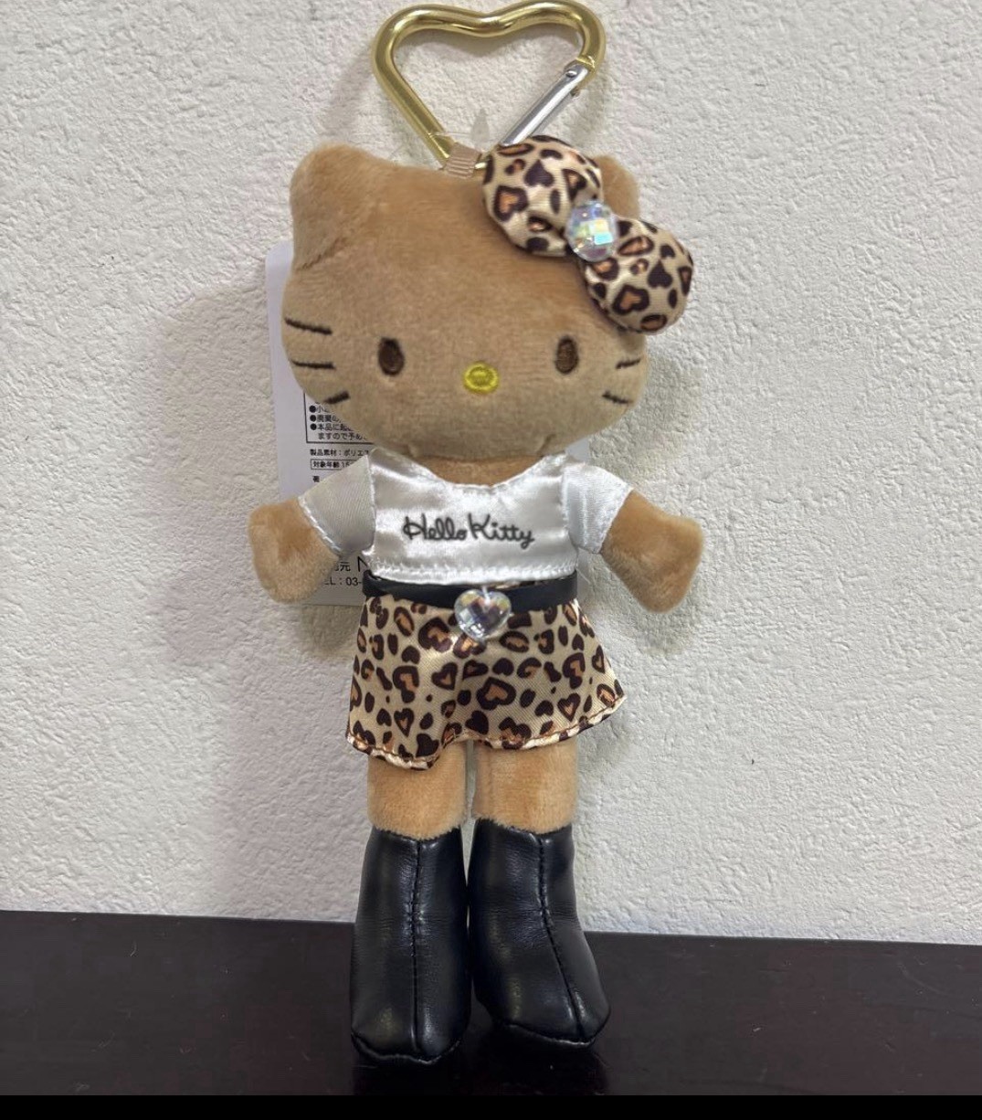 Hello Kitty Y2K Gyaru Leopard School Bag 4pc Set Pink Japan Exclusive Harajuku