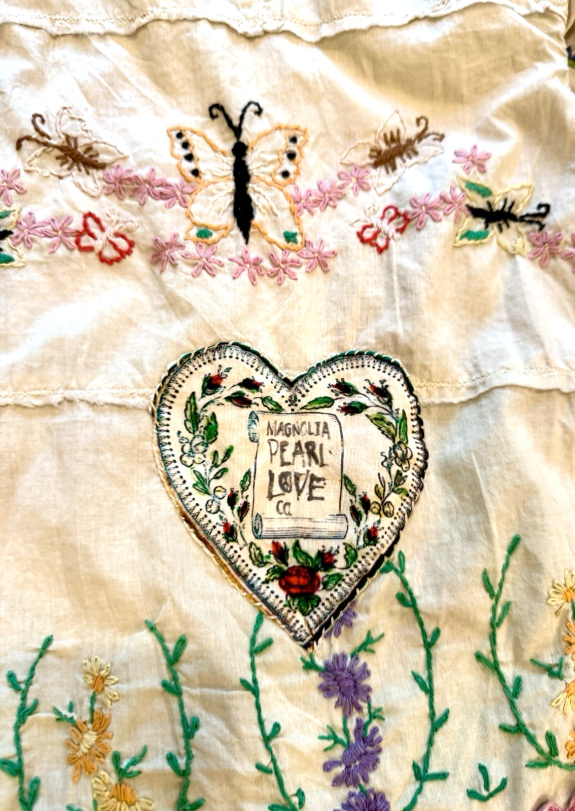 NWT Magnolia Pearl SOLD OUT Embroidery 💕Matilda Top – Moonlight One Size