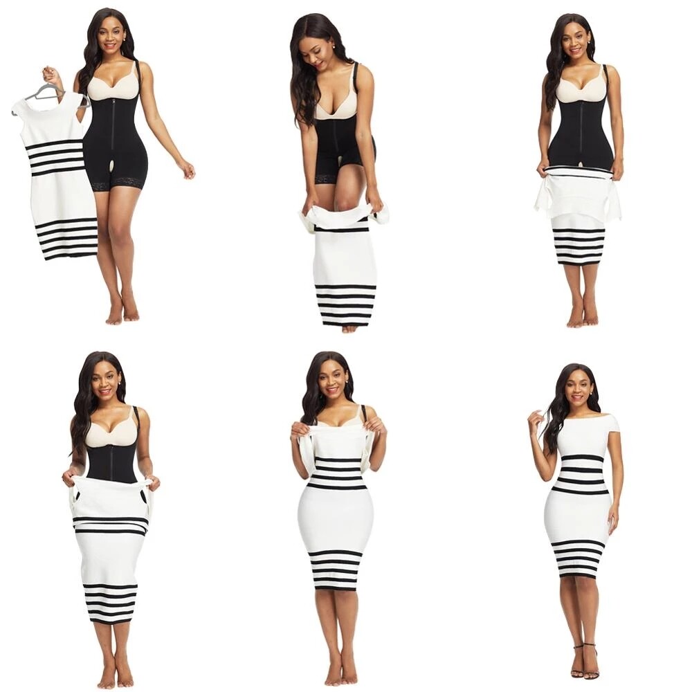 Fajas Colombianas bbl stage 3 Faja Post cirugia waist trainer Slim Body Shaper