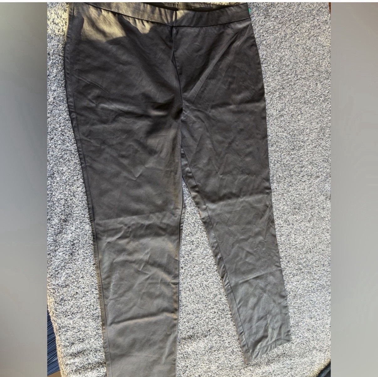 Dennis Basso Black Skinny Pants Size L