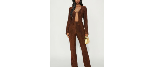 Shimmer Statement Pant Set M (8-10) | | Fashion Nova