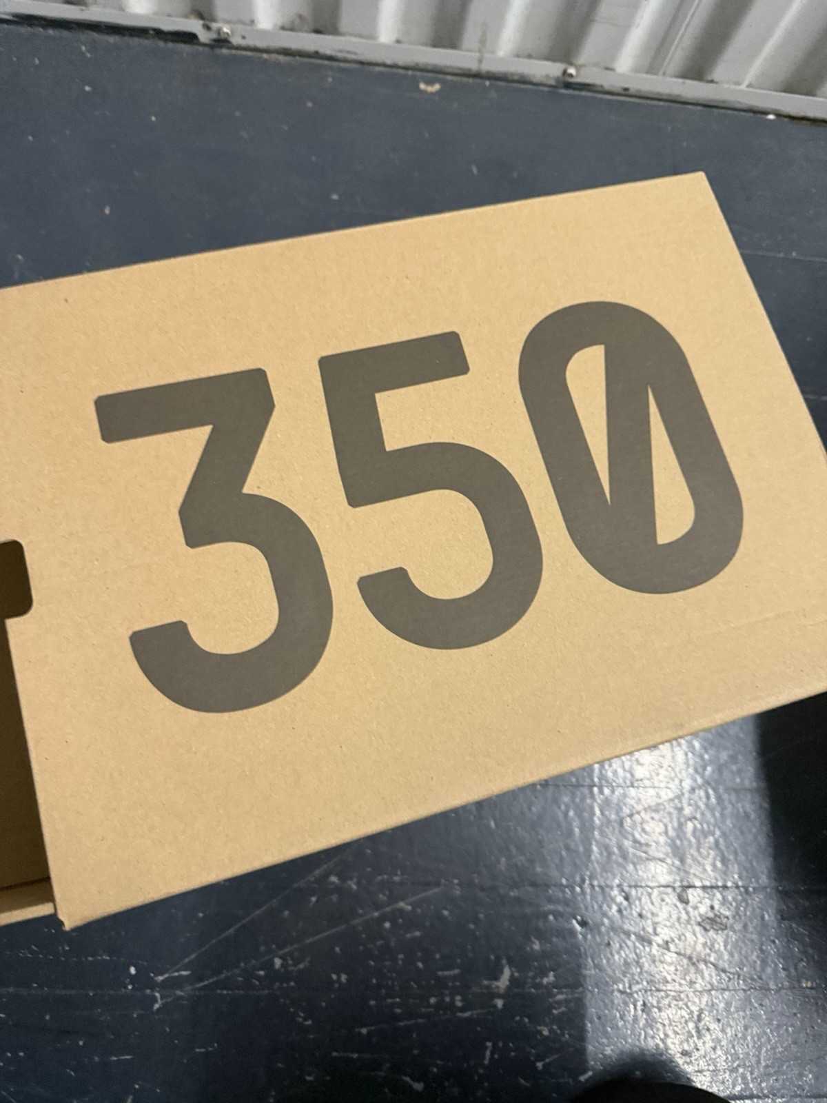 SHOE BOX ONLY adidas Yeezy Boost 350 V2 Mono Clay Size 10 GW2870 New