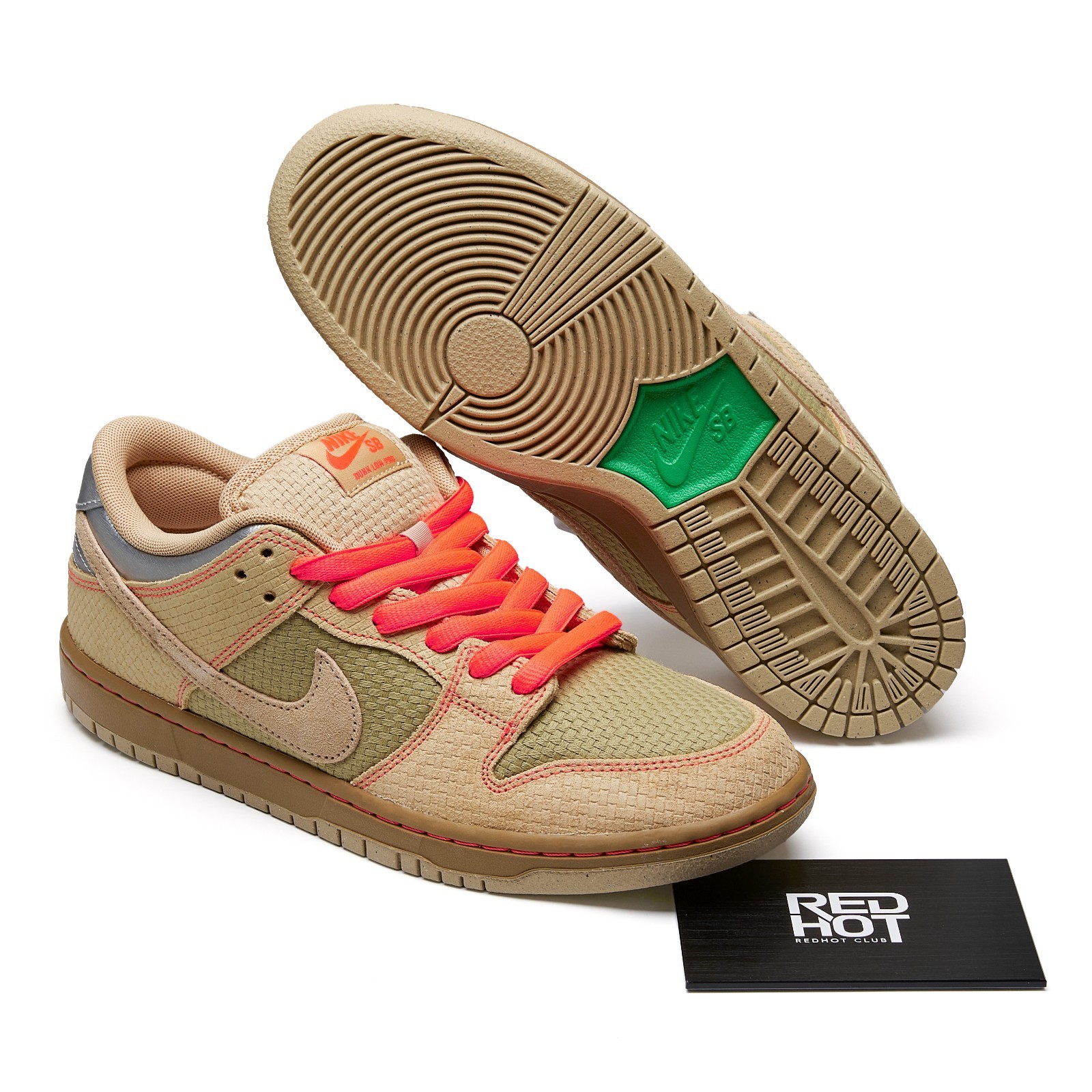 Nike SB Dunk Low Pro ‘Som Tum’ Canvas and Parachute Beige Men’s Size