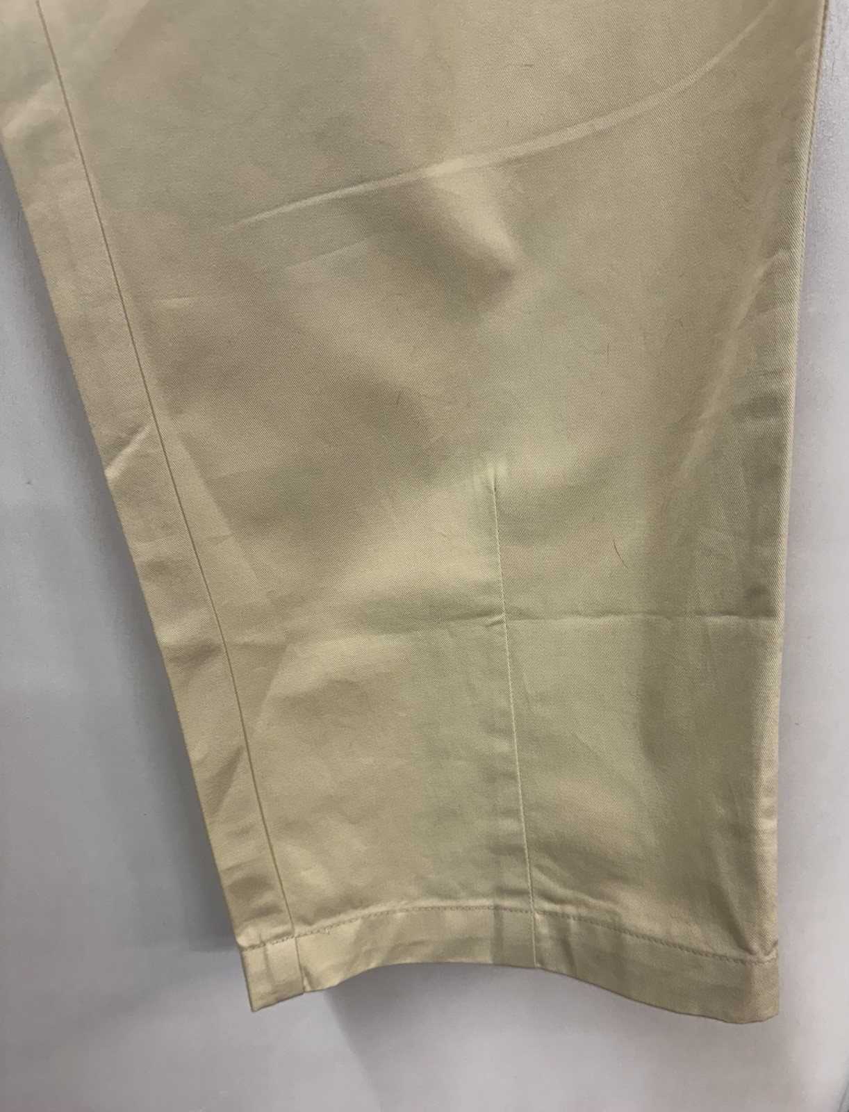Dorothy Perkins Beige Crop Barrel Leg Chino Trousers Size 12 P BNWT
