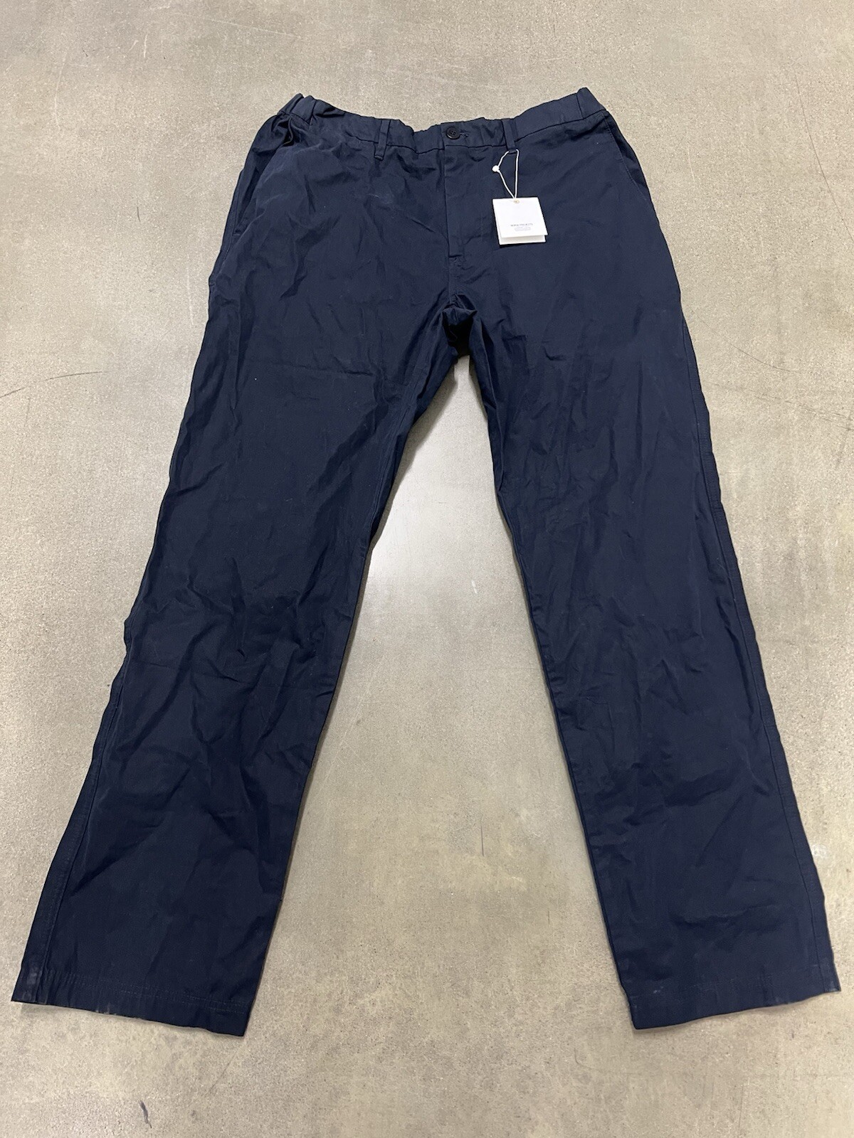 Norse Projects Harri Compact Poplin Black Casual Pants Men’s Size 33 NWT