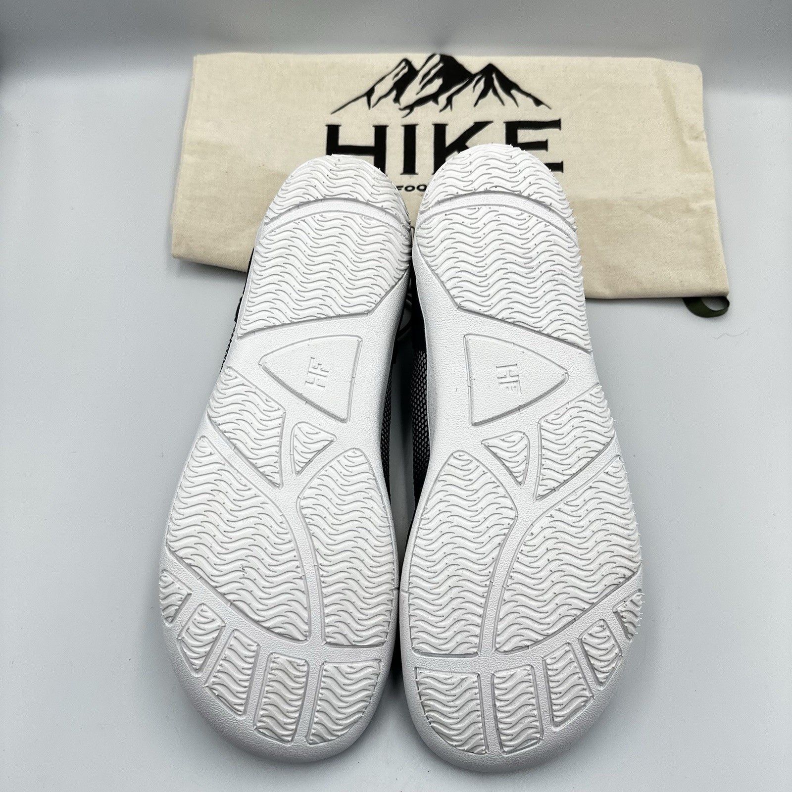 Hike HF Stride Blue White Barefoot Sneakers Sz EU 44 M 11-11.5 W 13-13.5 Ltwt