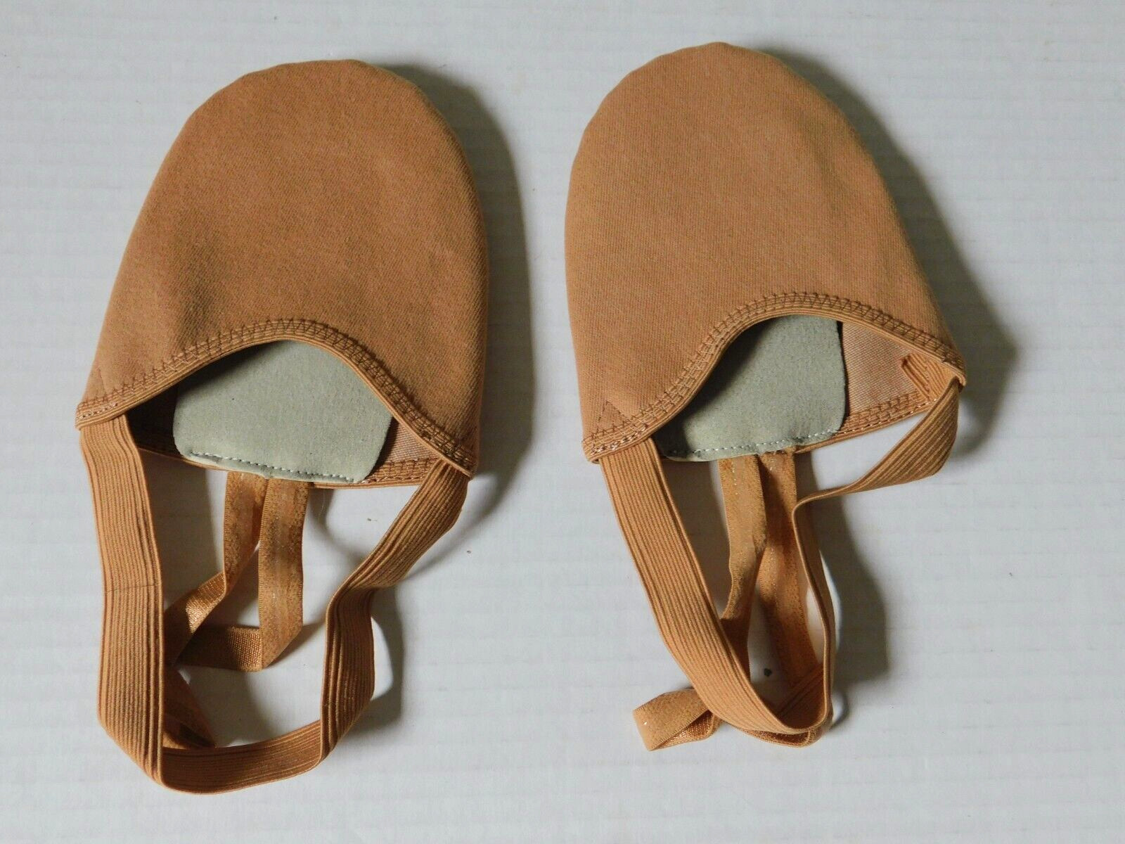 Stelle Pirouette Half Sole Ballet Shoes Tan 10.5 11 11.5 (Adult Size)
