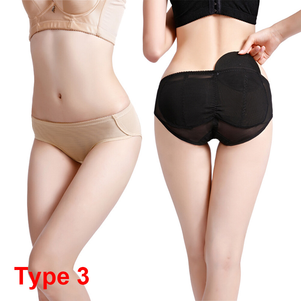 Padded Pads Panties Butt Lifter Hip Enhancer Underwear Buttock Shapewear Briefs