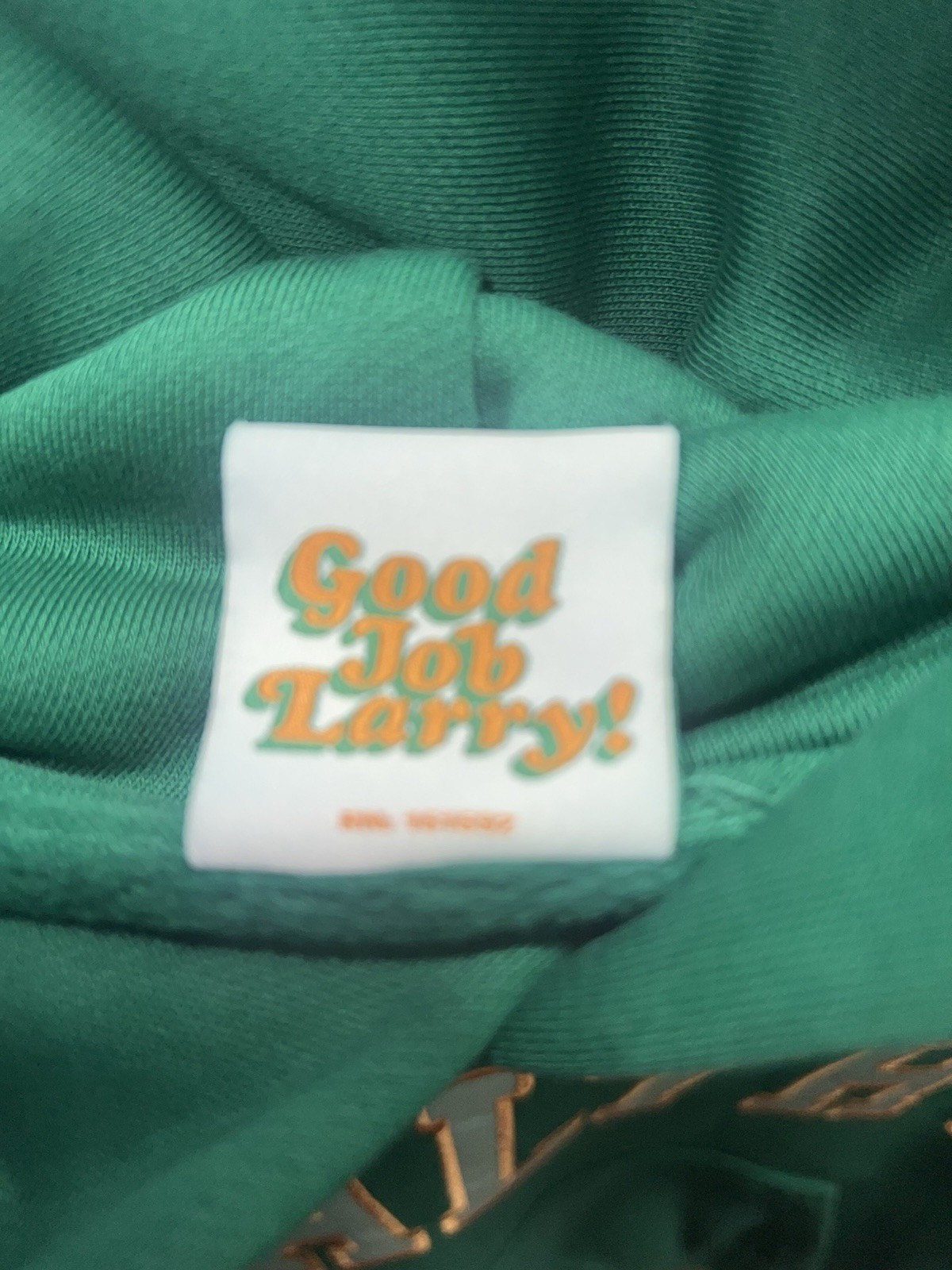 Midnight Organic Larry June Healthy Green Hoodie
