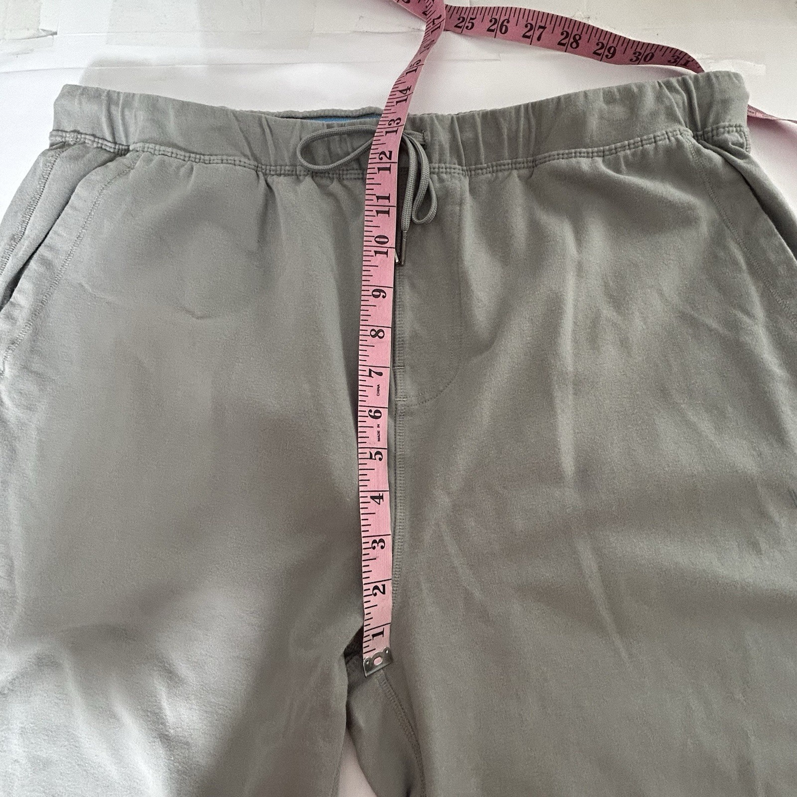 Mack Weldon Sweatpants Mens Size XXL 35X30 Gray Pockets For Daily Wear Stretch
