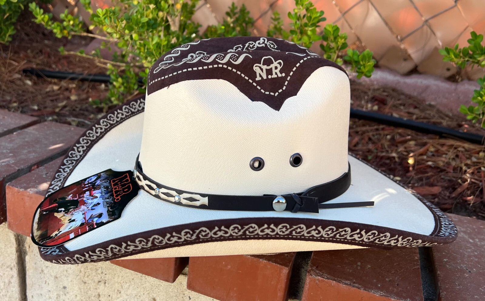 MEN’S WESTERN COWBOY RODEO HAT. RANCH STYLE COWBOY RIDING HAT. SOMBRERO VAQUERO
