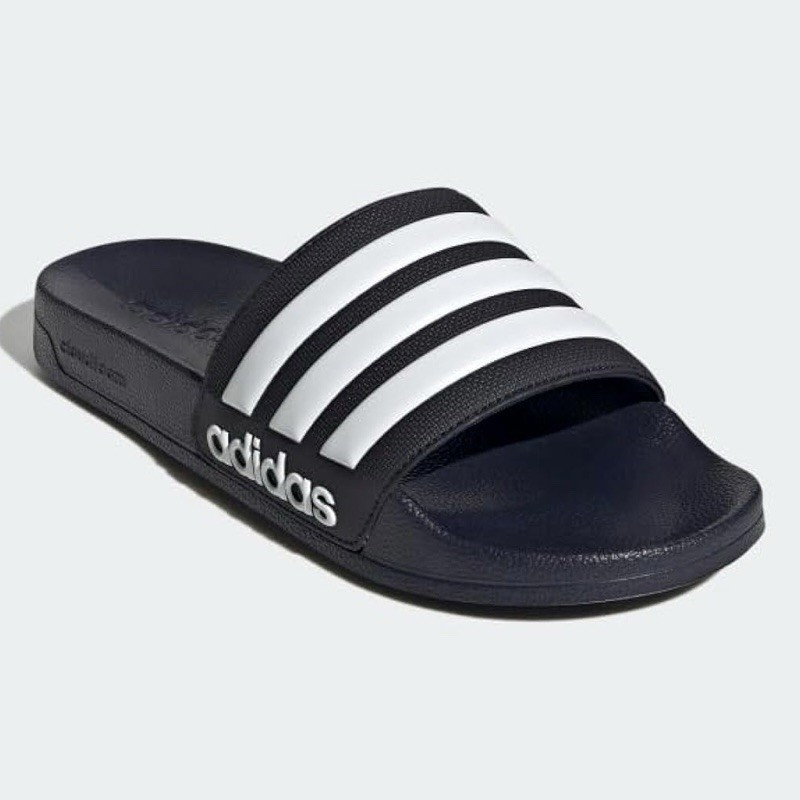Adidas Adilette Shower Slip On Sandals Slides Dark Navy Blue GZ5920 Mens Size 14