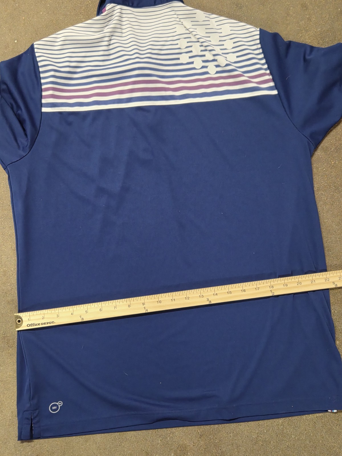 Puma Polo Shirt Blue L Cobra Golf USA