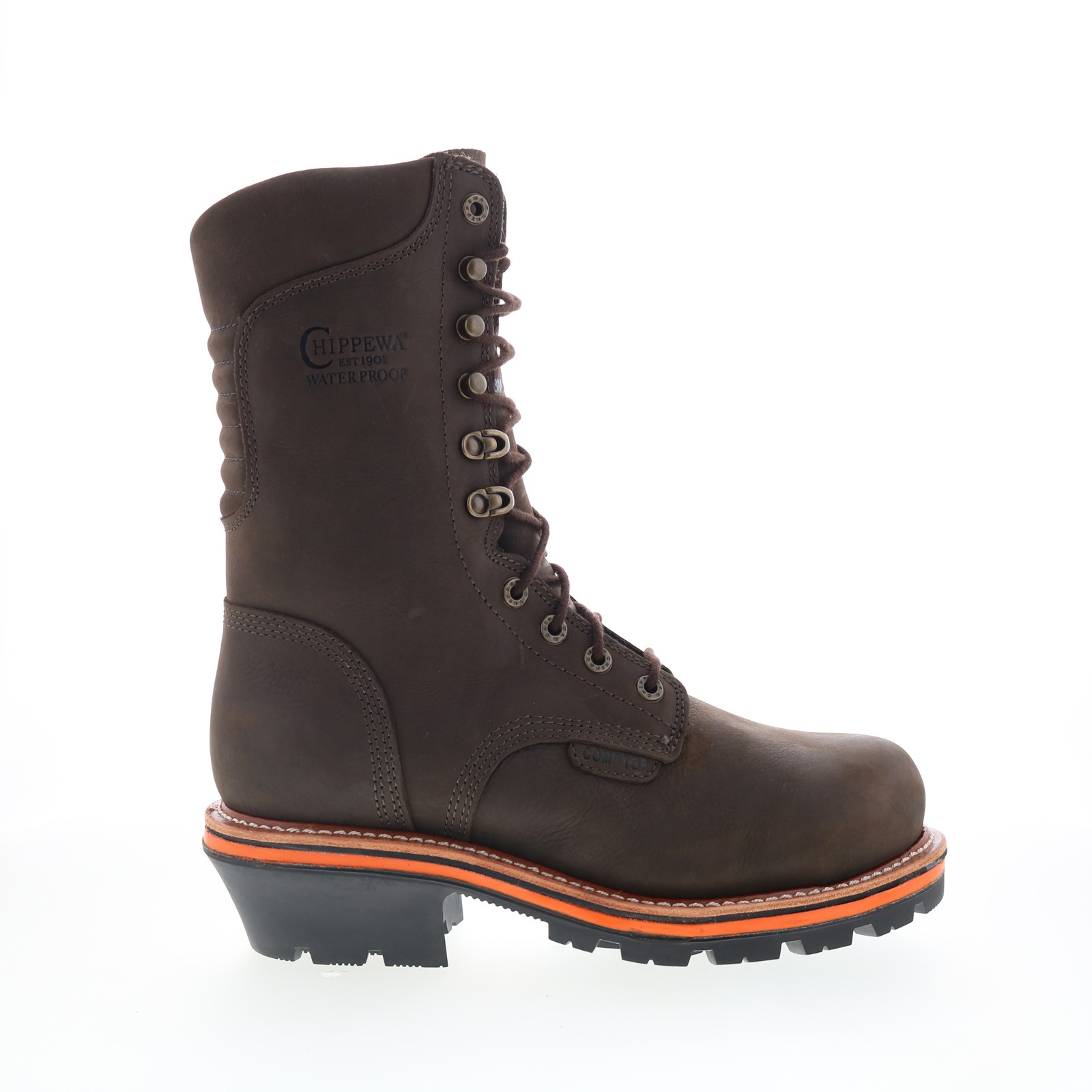 Chippewa Thunderstruck WP Composite Toe Mens Brown Wide Work & Safety Boots
