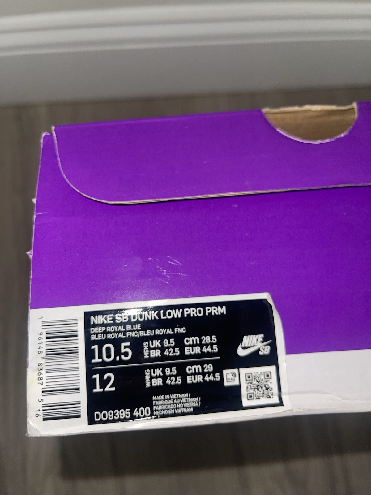 Nike SB Dunk Low Dodgers Brand New 10.5 Deep Royal Blue Ohtani Los Angeles LA DS