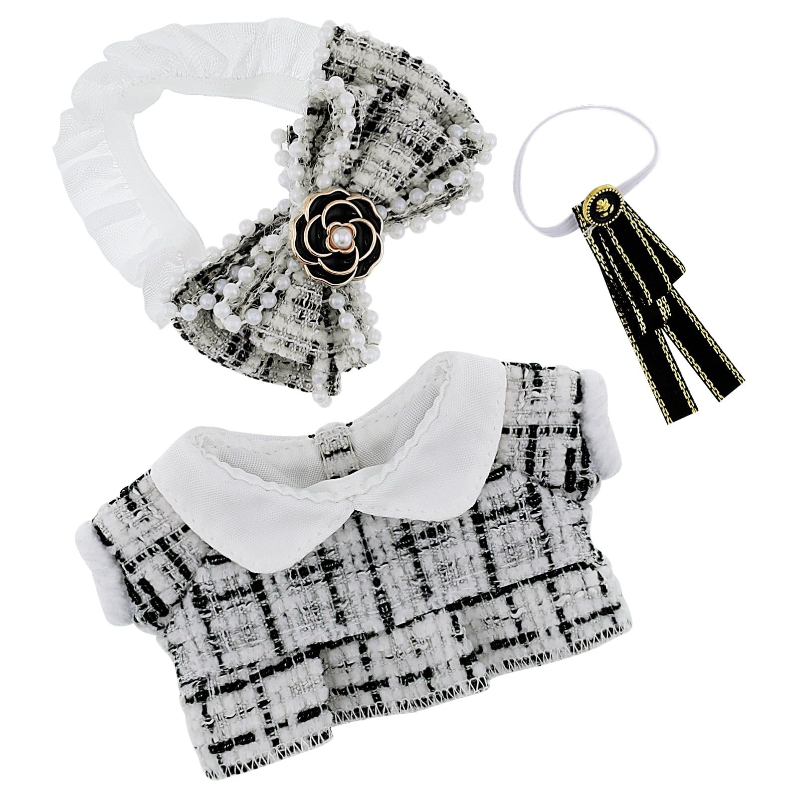 17cm Doll Outfits,3Pcs Clothes for 17cm Doll, Anime Cosplay Dress Cute Outfit…