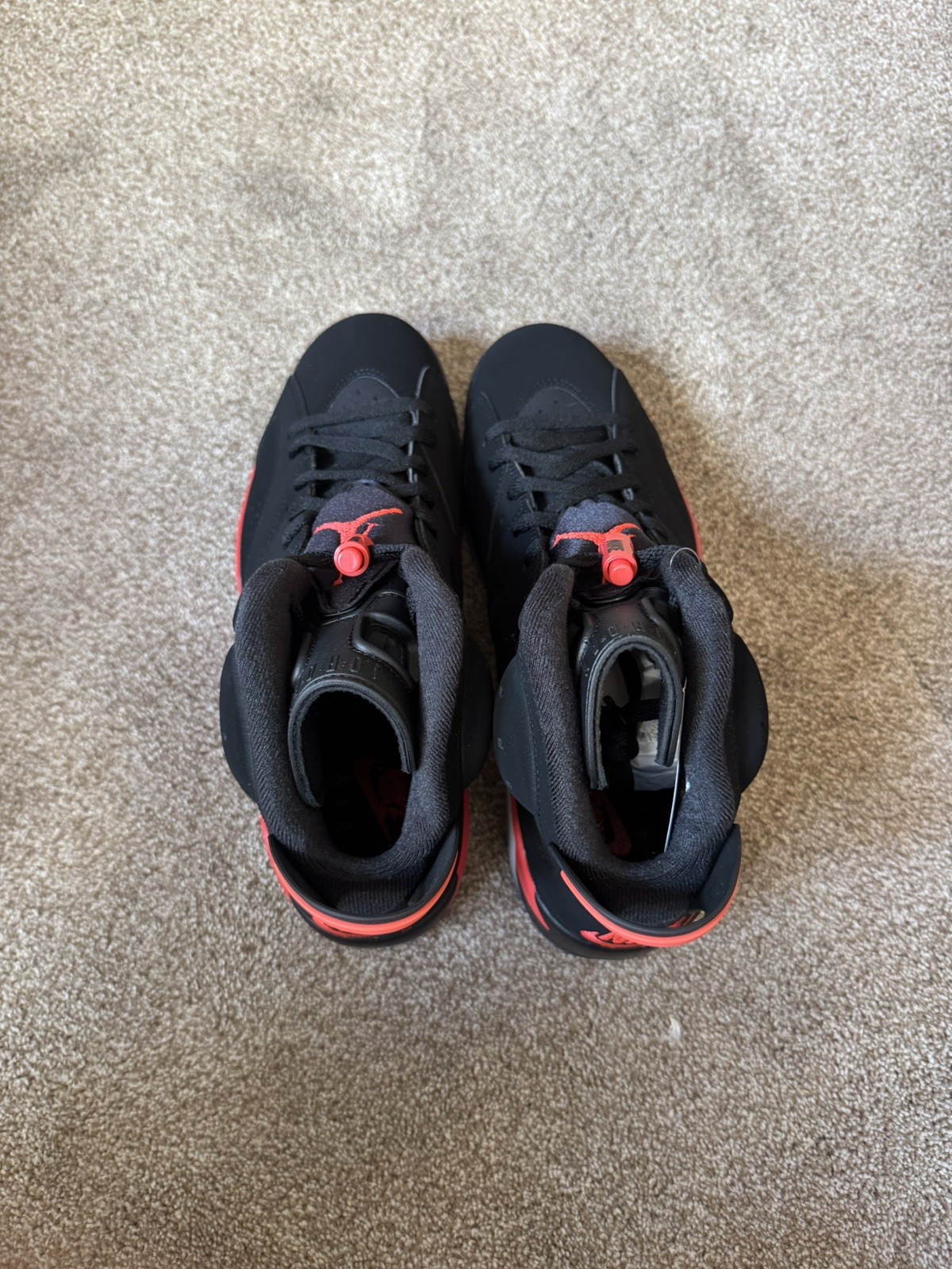 Air Jordan 6 Retro Reverse Infrared Leather Sneakers CT8529-001