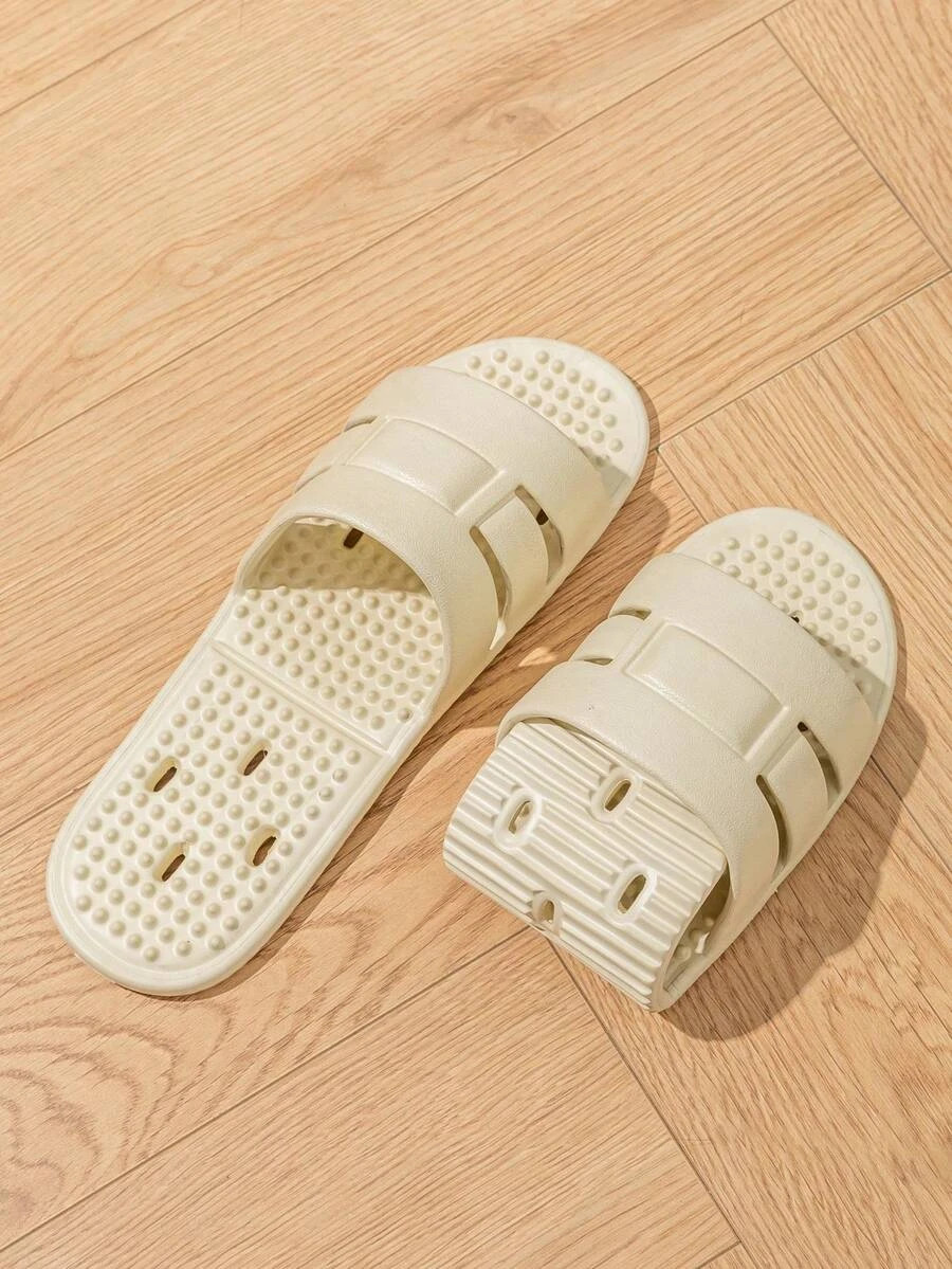 Foldable Travel Slippers Women Quick Dry Non Slip Shower Shoes