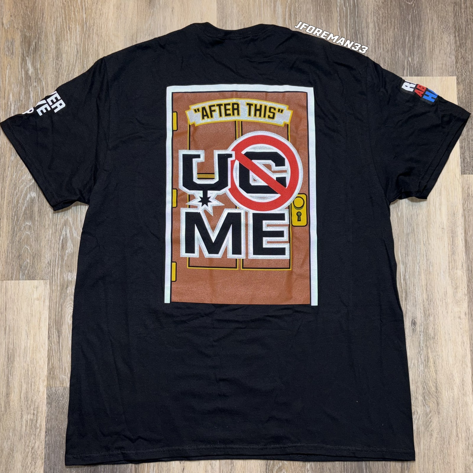 WWE Authentic John Cena San Antonio Spurs Shirt Farewell Tour Last Time is Now