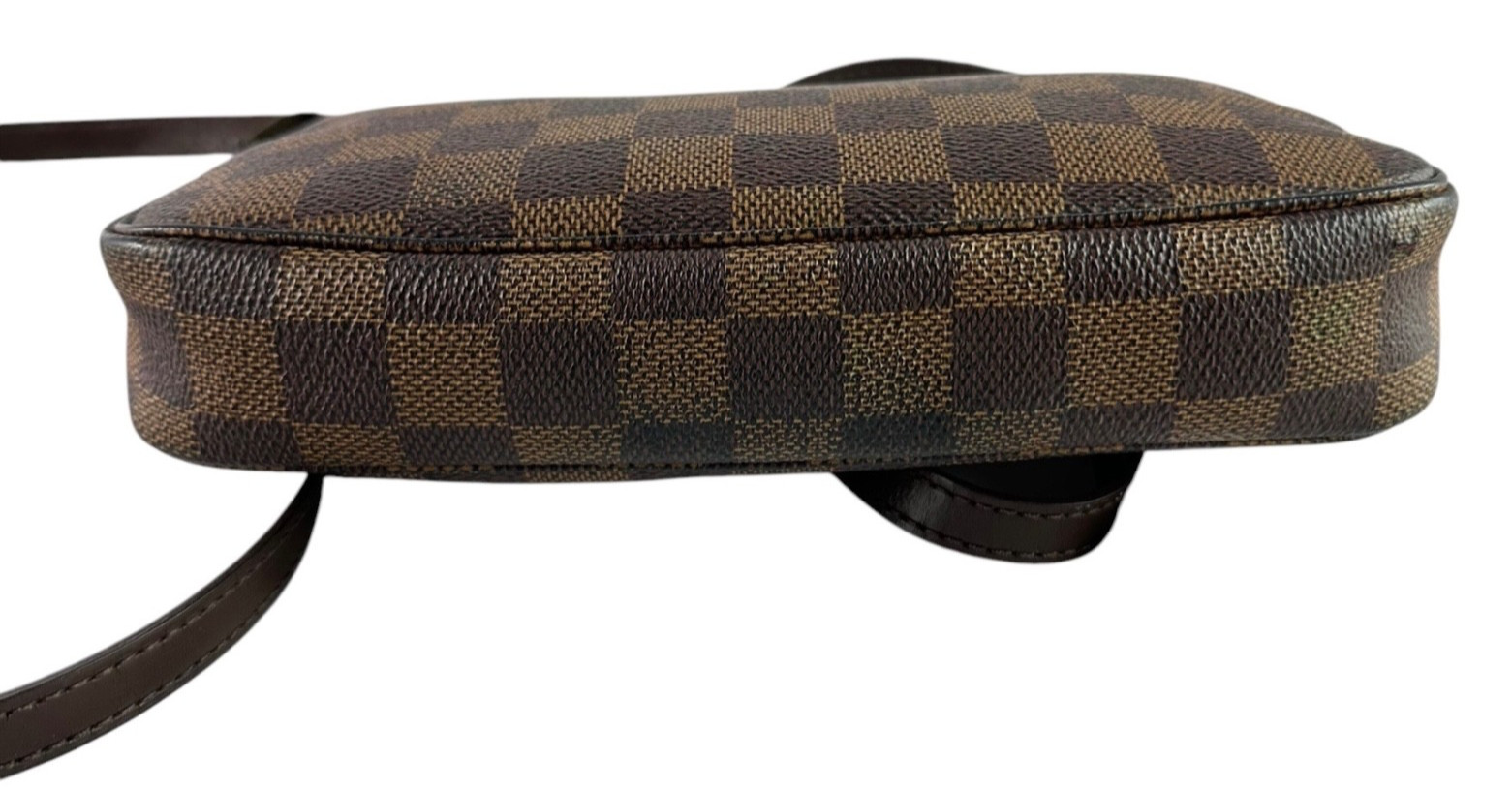 Vintage LOUIS VUITTON Damier Ebene Pochette Accessoires Shoulder Bag Crossbody